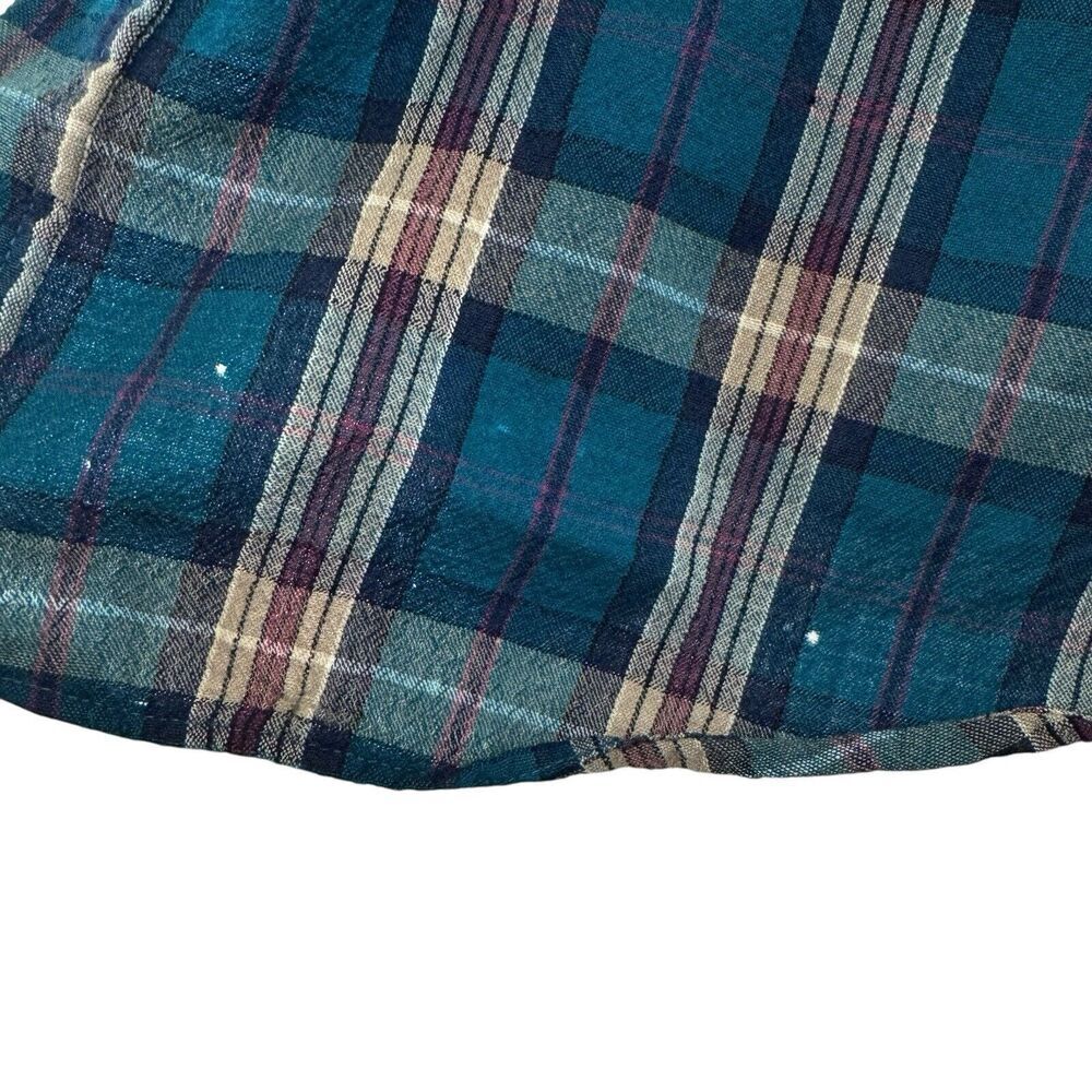 Vintage Pendleton Large Long Wool Button Shirt Pl… - image 6